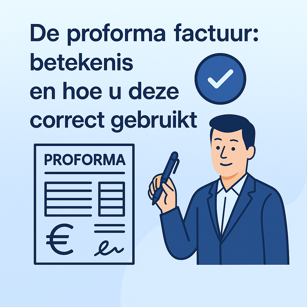 proforma factuur betekenis